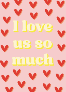 Ansichtkaart love
