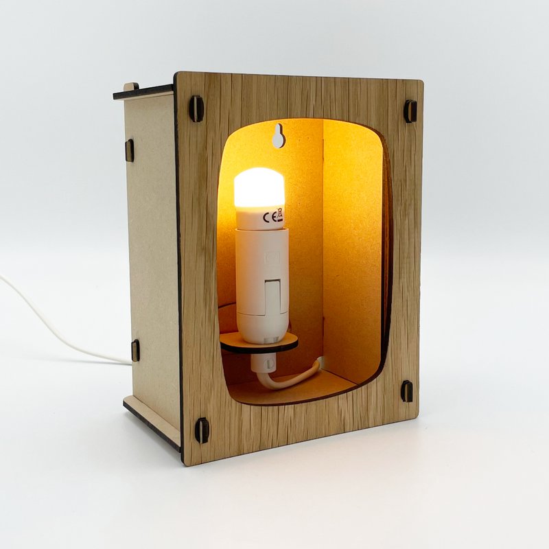 Postcardlamp Basic | Dąb