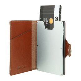Porte-Cartes Portefeuille Marron Cognac