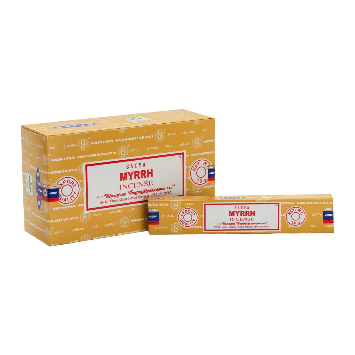 Satya Myrrh Incense Sticks