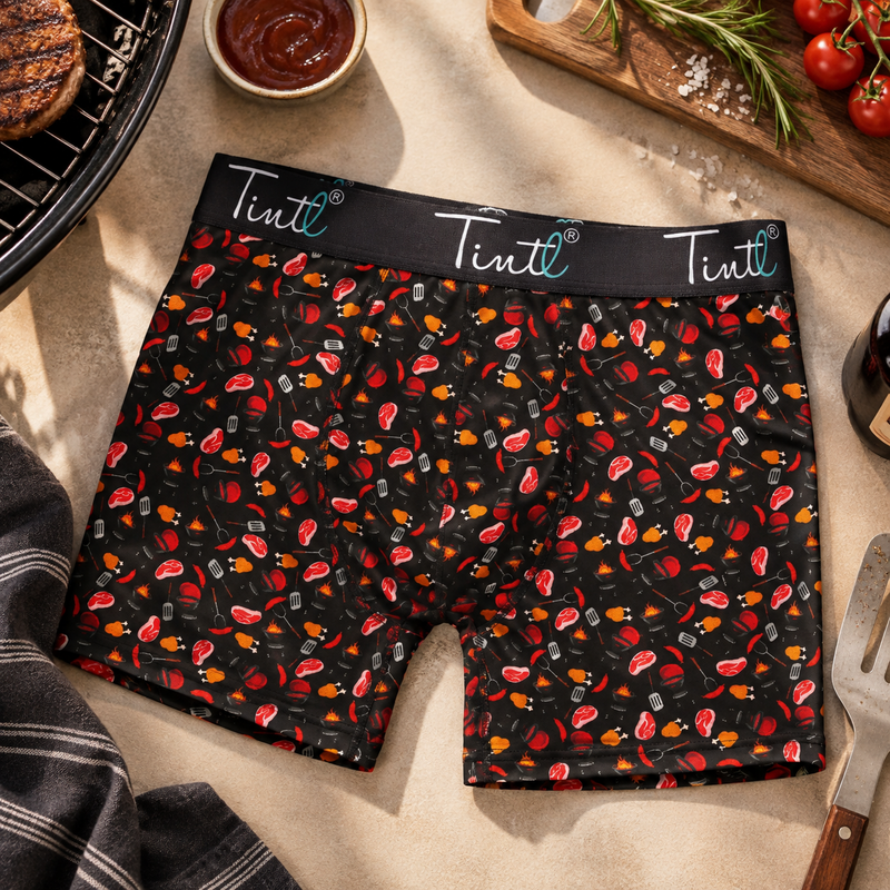 Boxer shorts Food - BBQ - **Renewed design**