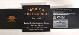 50% iberisk felt agn skinke (8-8,5 kg)