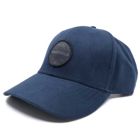 Wildlederkappe Blau