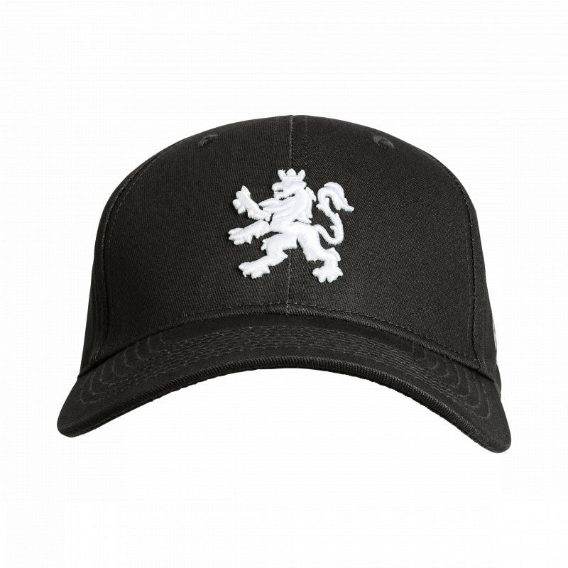 Gorra de béisbol O.Leo - Negro - León blanco - Unisex