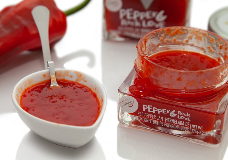 Confiture de poivrons gourmands bio à 85% de fruits, 305g