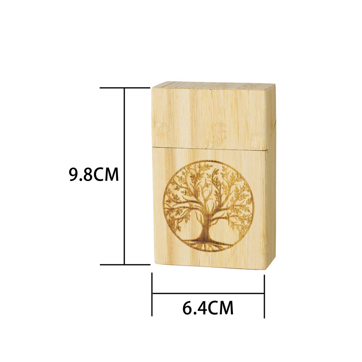 Paket von Zigaretten Musterbaum des Lebens