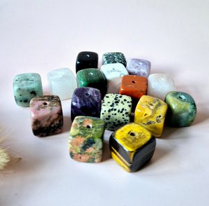 20mm Gemstone Cube Incense holder