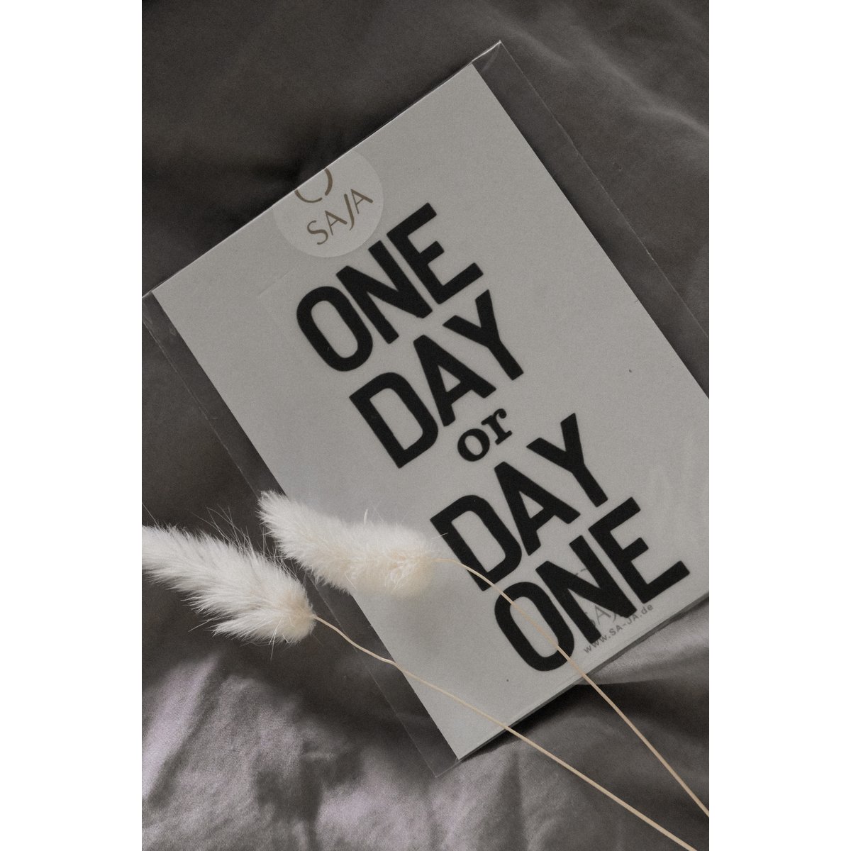 Bügelbild "One Day of Day One"