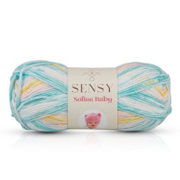 Sensy Softee Baby Yarn, 3.5 oz, 275 Yards, Gauge 3 Light