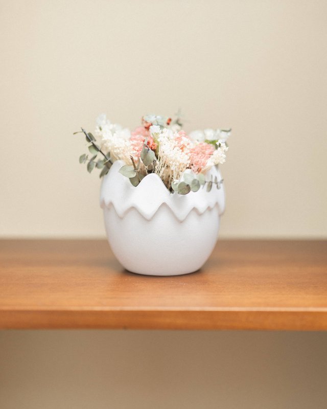 Påskeæg med blomster