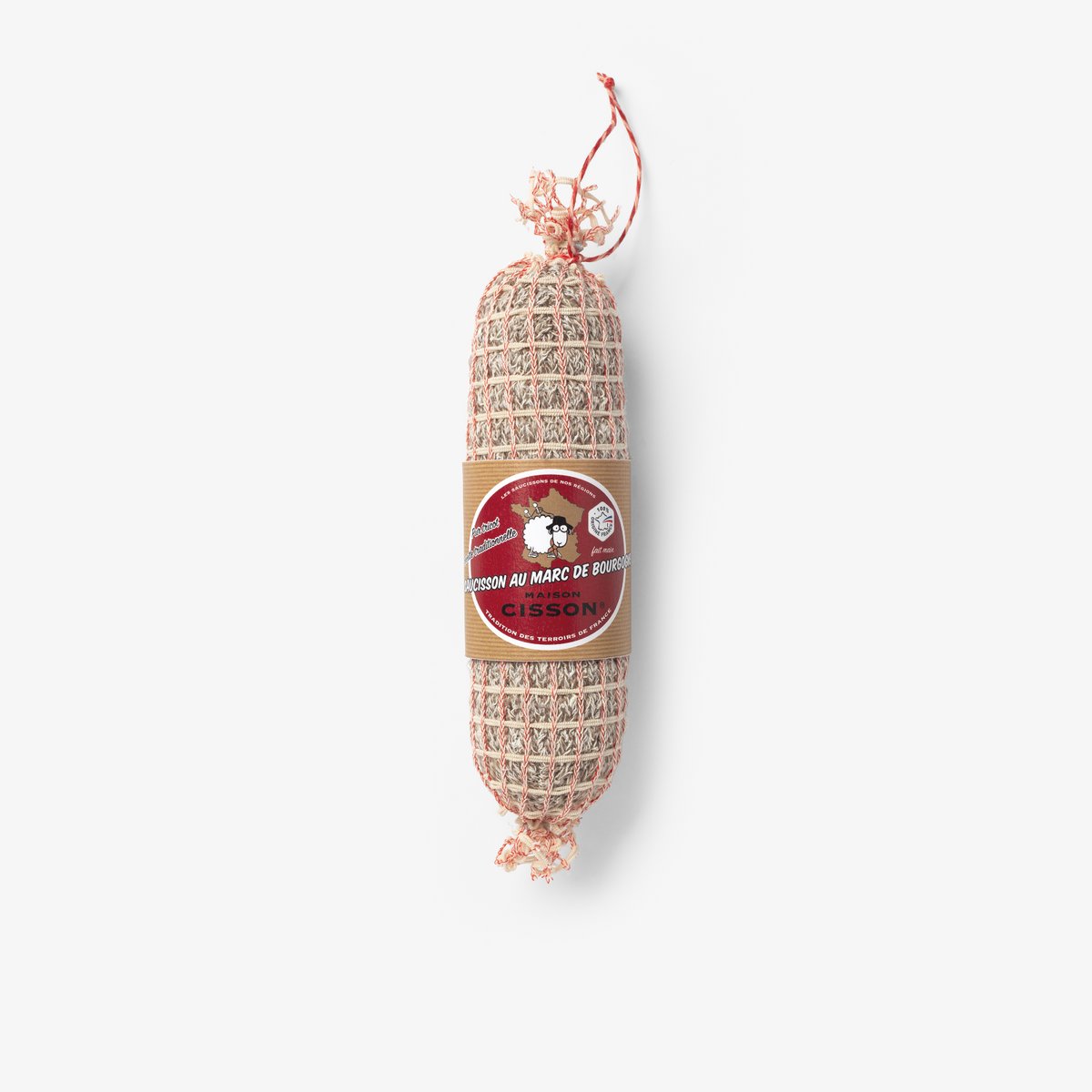 "Le saucisson au marc de Bourgogne"