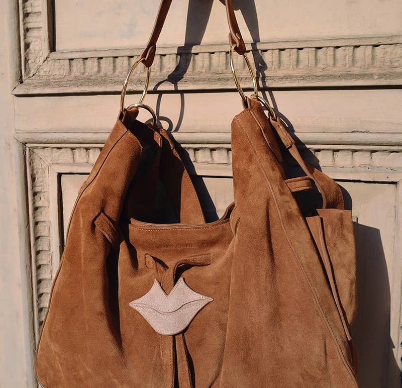 Cabas XXL Soft MIKI camel