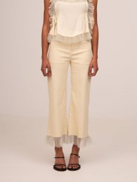 Pantaloni crema Serenity