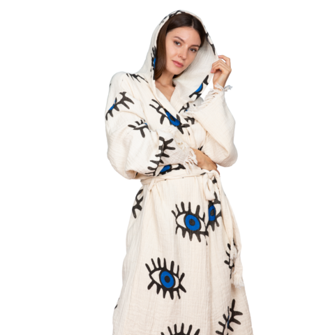 Evil Eye Bathrobe