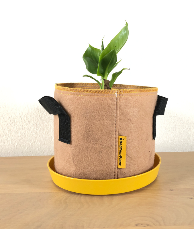 Taske Terracotta med skål