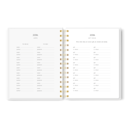 Spiral A5 Planner 2026 Bold Balance