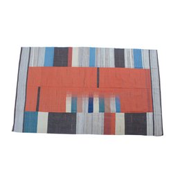 Alfombra Kilim Modern Bean Red