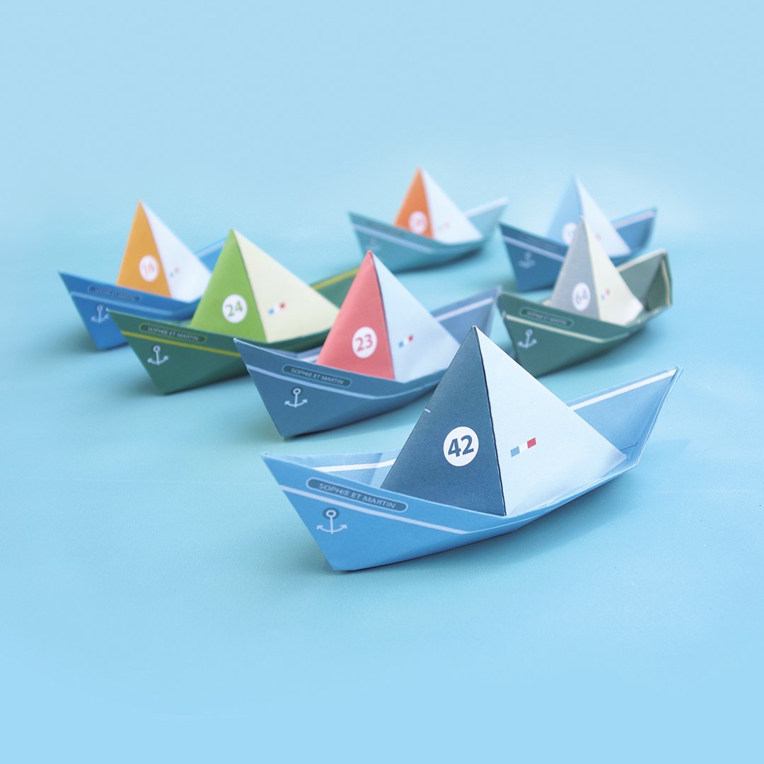 Schwimmende Boote