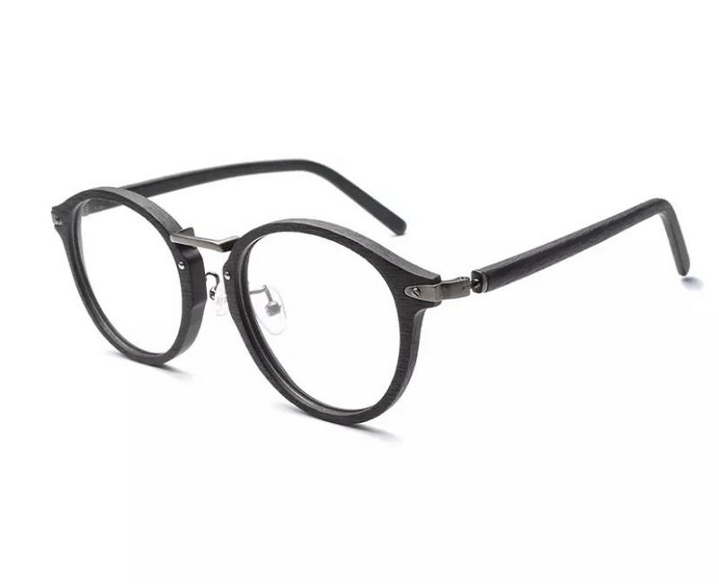 Lunettes filtrantes de lumière bleue écologiques noires
