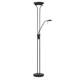 Lampadaire LED Uplight R7s + G9 de Home Sweet Home - Noir Moderne