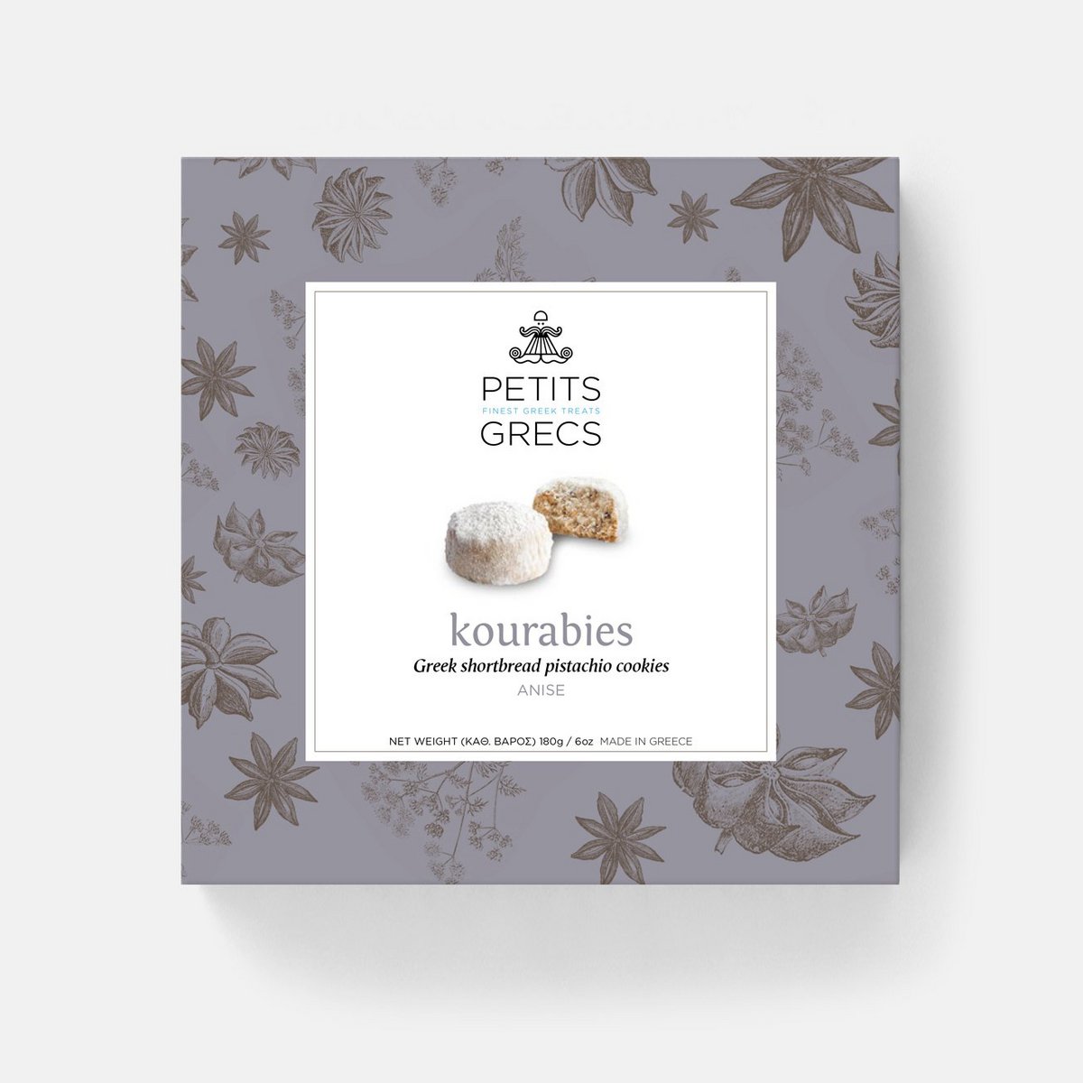 Kourabies Anise - Greek shortbread cookies