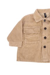 Oversized Corduroy Jacket - Beige