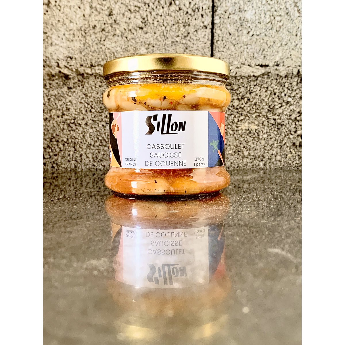 Rind sausage cassoulet 1 part