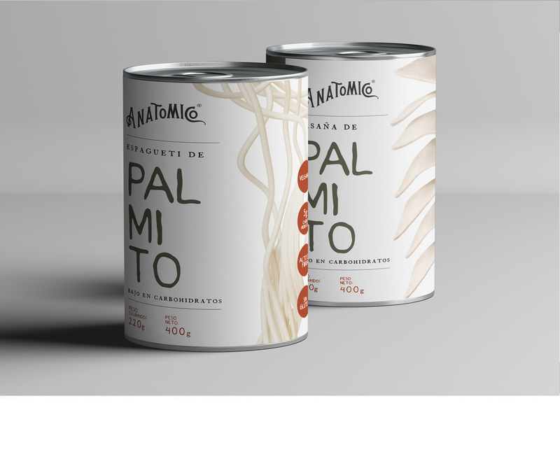 Lasaña de Corazones de Palma - Baja en Carbohidratos - Sin Gluten - Paquete de 6