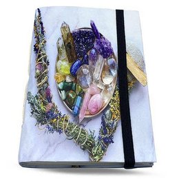 Power of Crystals Notebook 15 x 10 cm