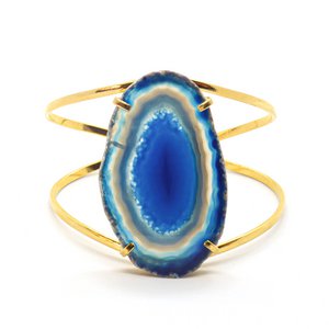 Bracelet Wire Blue Agate