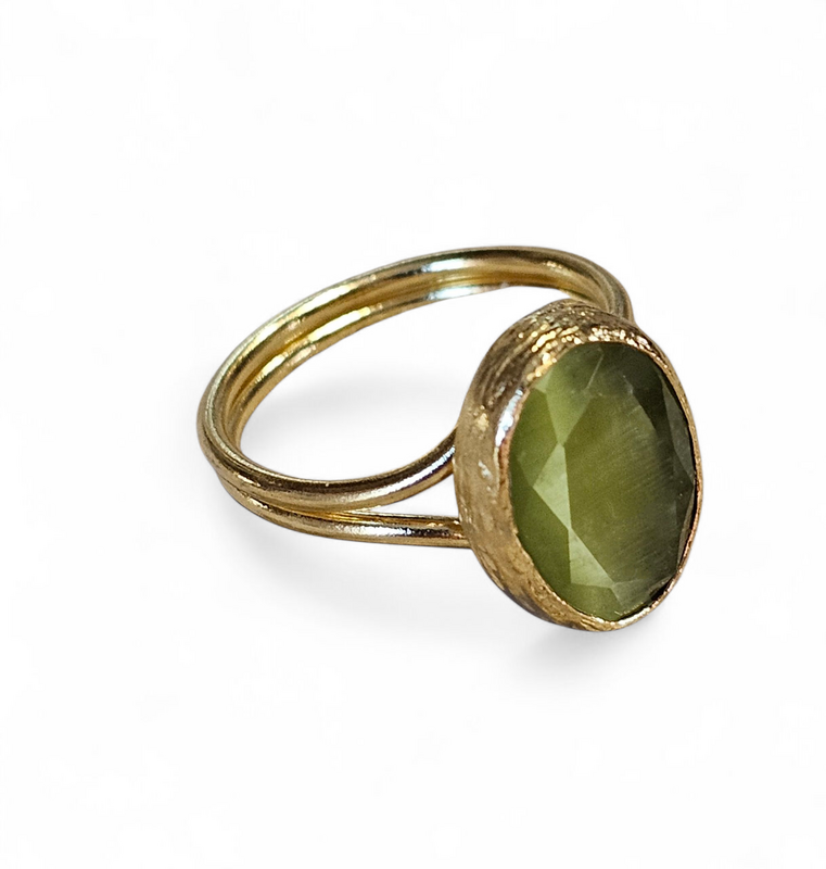 Anillo Resplandor Oliva