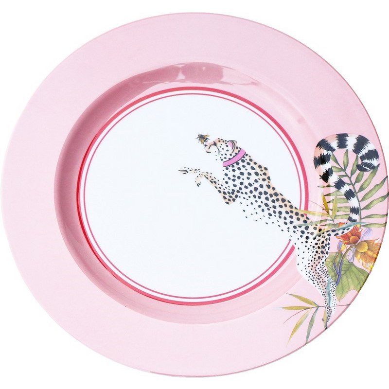 YE - Box of 4 assorted 26 cm melamine plates