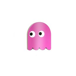 Specchio colorato Pac Man - figura sciolta Ghost Pink