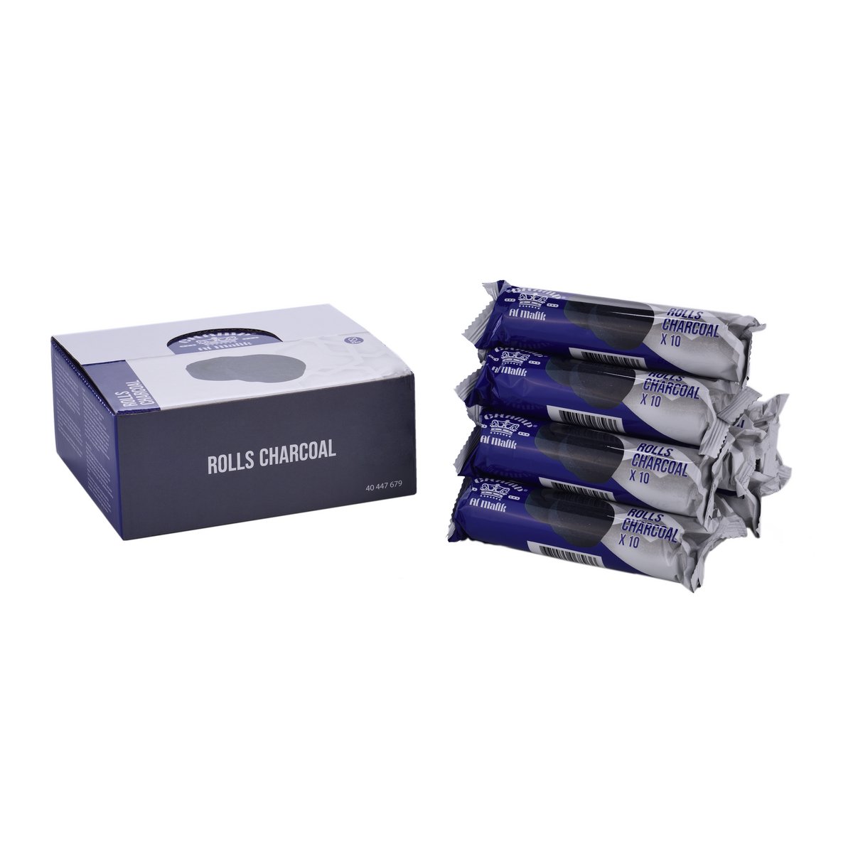 Narghilè Narghilè Chicha Carbone 33mm - 10 Rotoli - 100 carboni - 1 kg