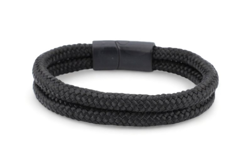 Reb armbånd 12mm - Caesar kollektion | Udgave sort