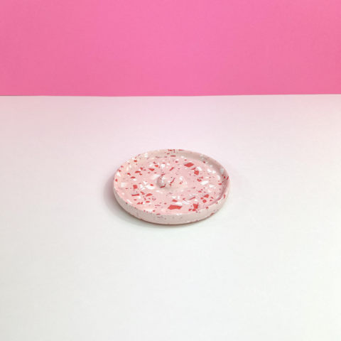 Incense Burner • REYK • Blush Terrazzo