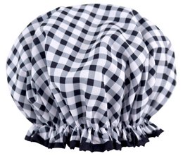 Coffret Cadeau Bonnet de Douche Vichy Noir/ Blanc Bonnet de Douche Copie