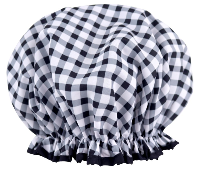 Coffret Cadeau Bonnet de Douche Vichy Noir/ Blanc Bonnet de Douche Copie