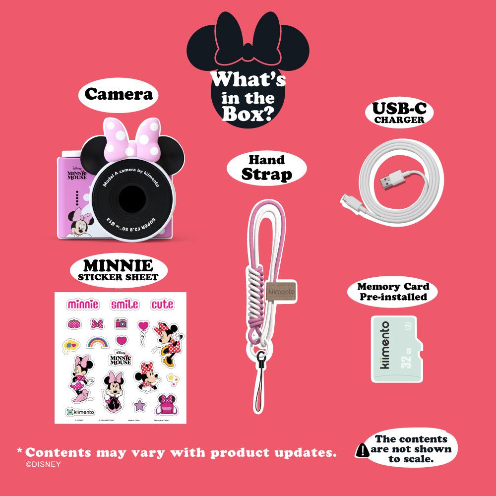 Mini cámara de Minnie Mouse de Disney