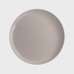 Elements Silver Sand Dessert Plate
