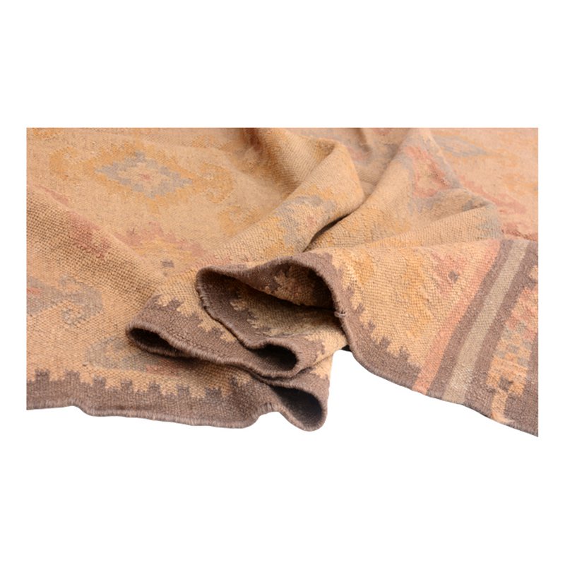 Tappeto Kilim tribale in cashmere fatto a mano