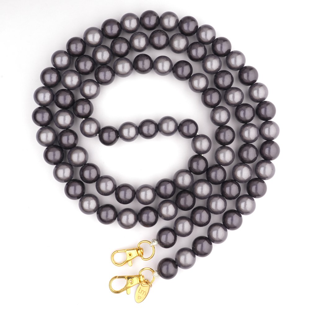 Telephone cord LizzyMae Gray / Anthracite 14mm