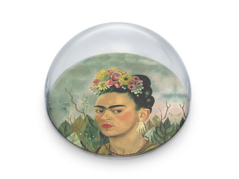 Glass Dome, Frida Kahlo, auto-portrait dédié au Dr Eloesser