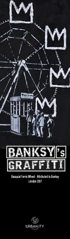 Banksy "Soft-Touch" Bookmark - Basquiat Ferris Wheel