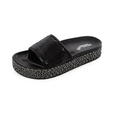 Chanclas Adela diamant blauw roze Copy