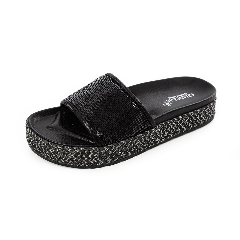 Chanclas Adela diamant blå pink Kopi