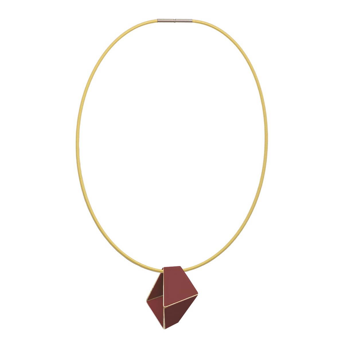 Collana piegata corta