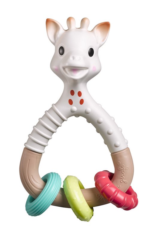 Sophie the giraffe So'Pure Natur'rings rattle