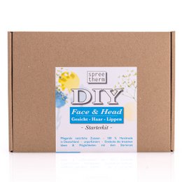 DIY HAIR - FACE - LIPS plejesæt fra spreetherm inkl. sprayflaske lavet af genbrugsmateriale, naturlige ingredienser og meget mere. %23 omsorgsgave