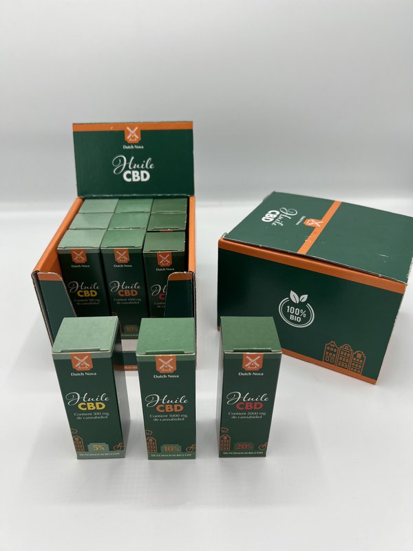 CBD Dutch Nova présentoir de comptoir (12 piezas) - Francais!